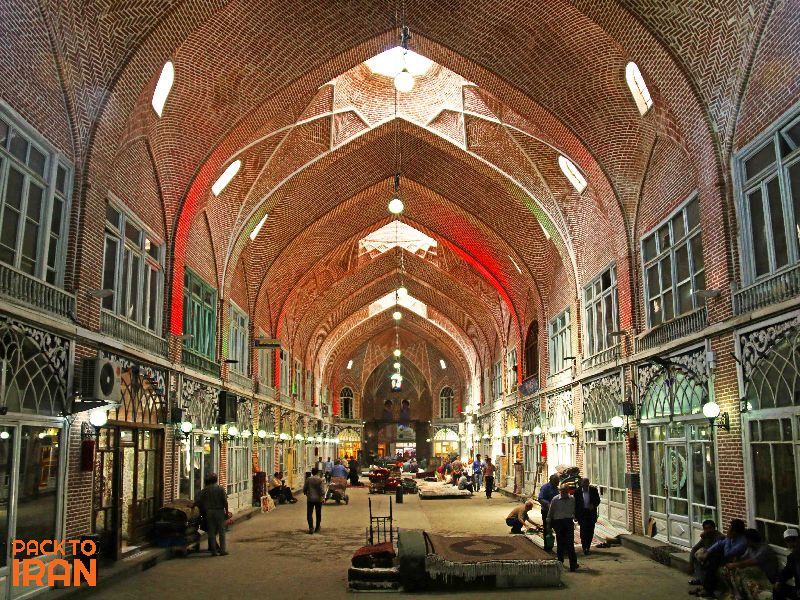 Merchants at Tabriz Bazaar